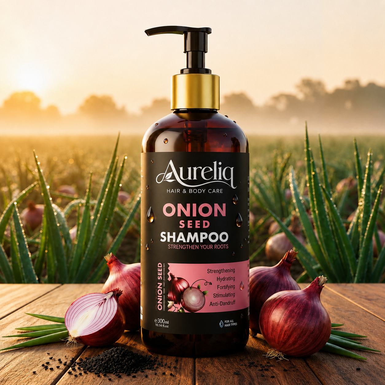 Aureliq Onion Seed Shampoo