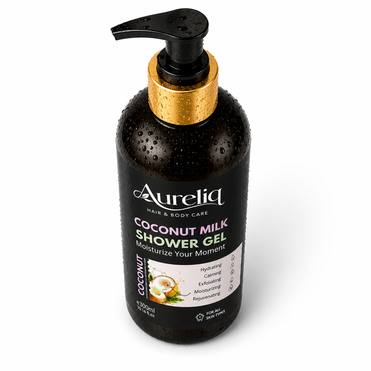 Aureliq Coconut Milk Shower Gel